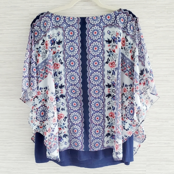 ALYX floral flowy sleeve blouse - Picture 7 of 10